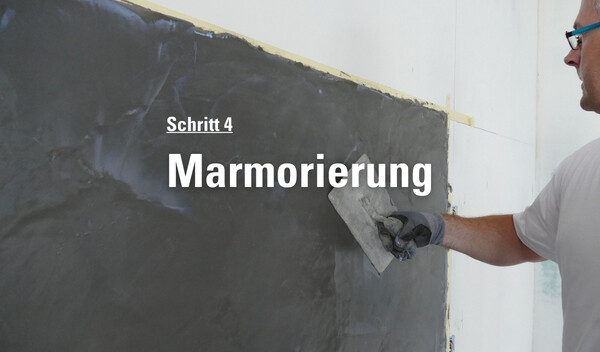 Schritt 4: Marmorierung