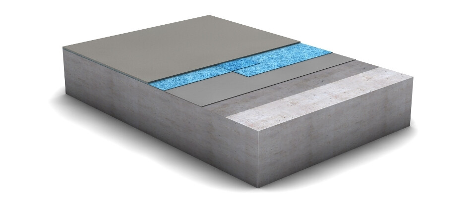 Systemaufbau MC-DUR TopSpeed flex plus