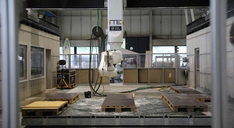 &bdquo;Digital Building Fabrication Laboratory&ldquo; (DBFL) der TU Braunschweig