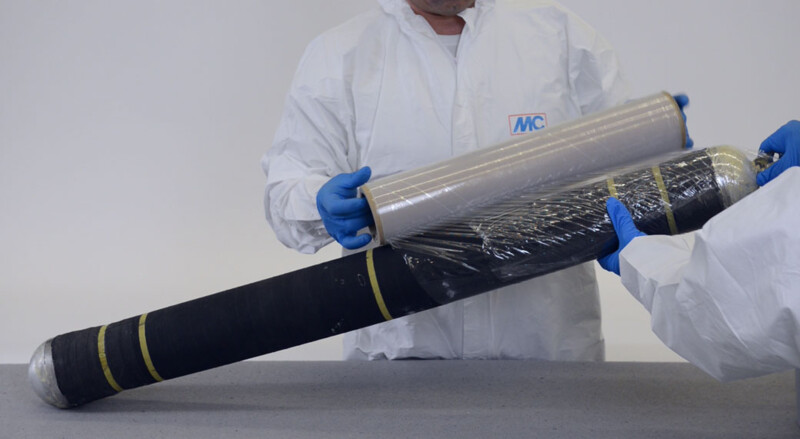 Vorbereitung des Packers