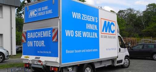 Kostenloser Besuch unseres MC-Showtrucks