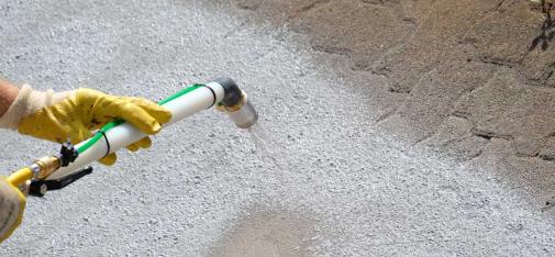 Expert Proof eco wurde im Spritzverfahren aufgebracht
