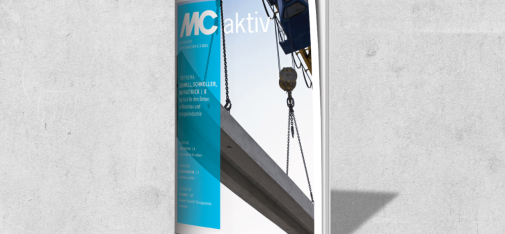 Die neue Ausgabe MC aktiv 3/2022 mit dem TOPTHEMA Schnell, schneller, MC-FastKick – der Kick für den Beton