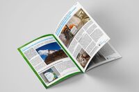 Doppelseite Nachhaltigkeit und Best Practice aus der aktuellen Ausgabe der MC aktiv