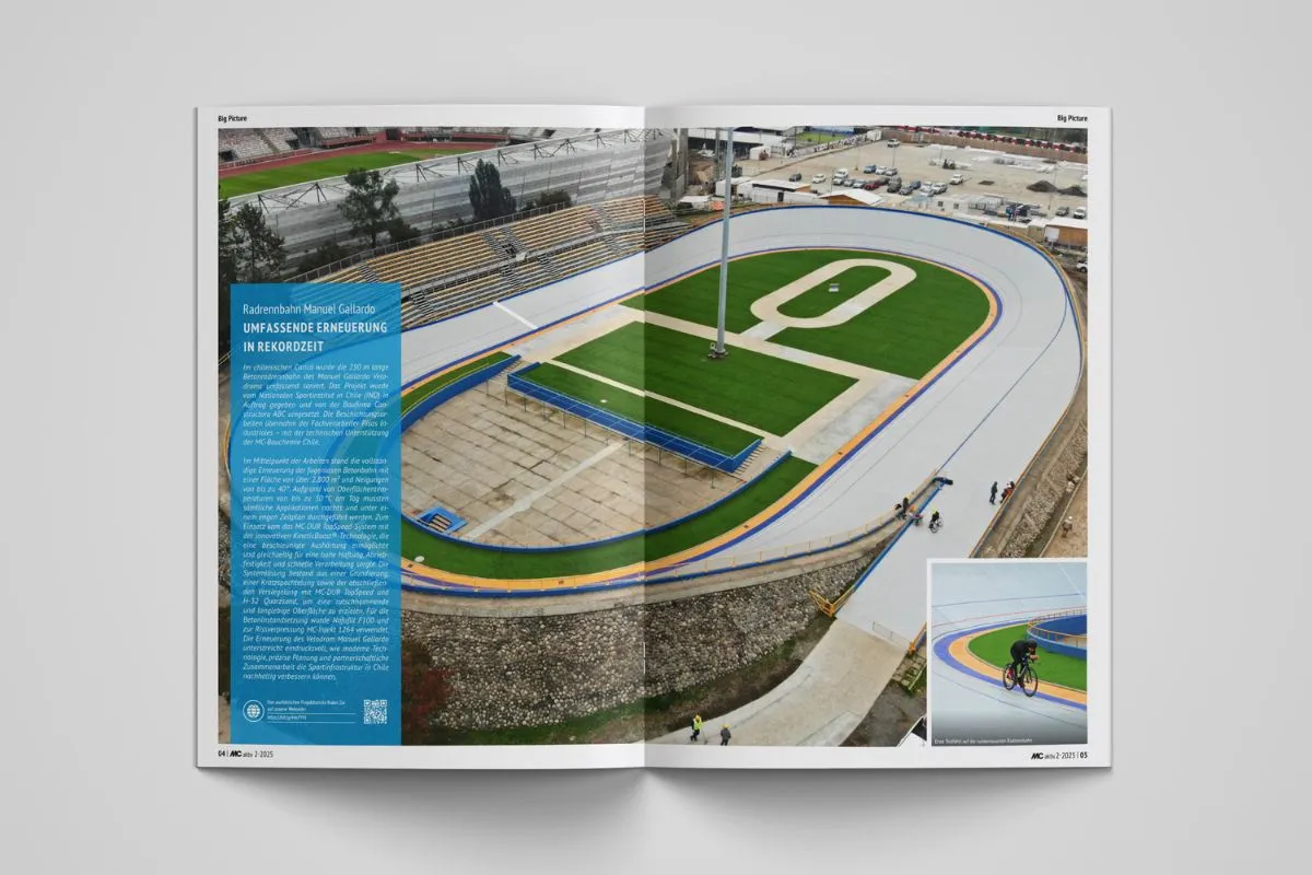 Foto der Doppelseite mit dem Big Picture aus der aktuellen Ausgabe der MC aktiv
