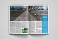 Foto der Doppelseite des Topthemas Parkhäuser