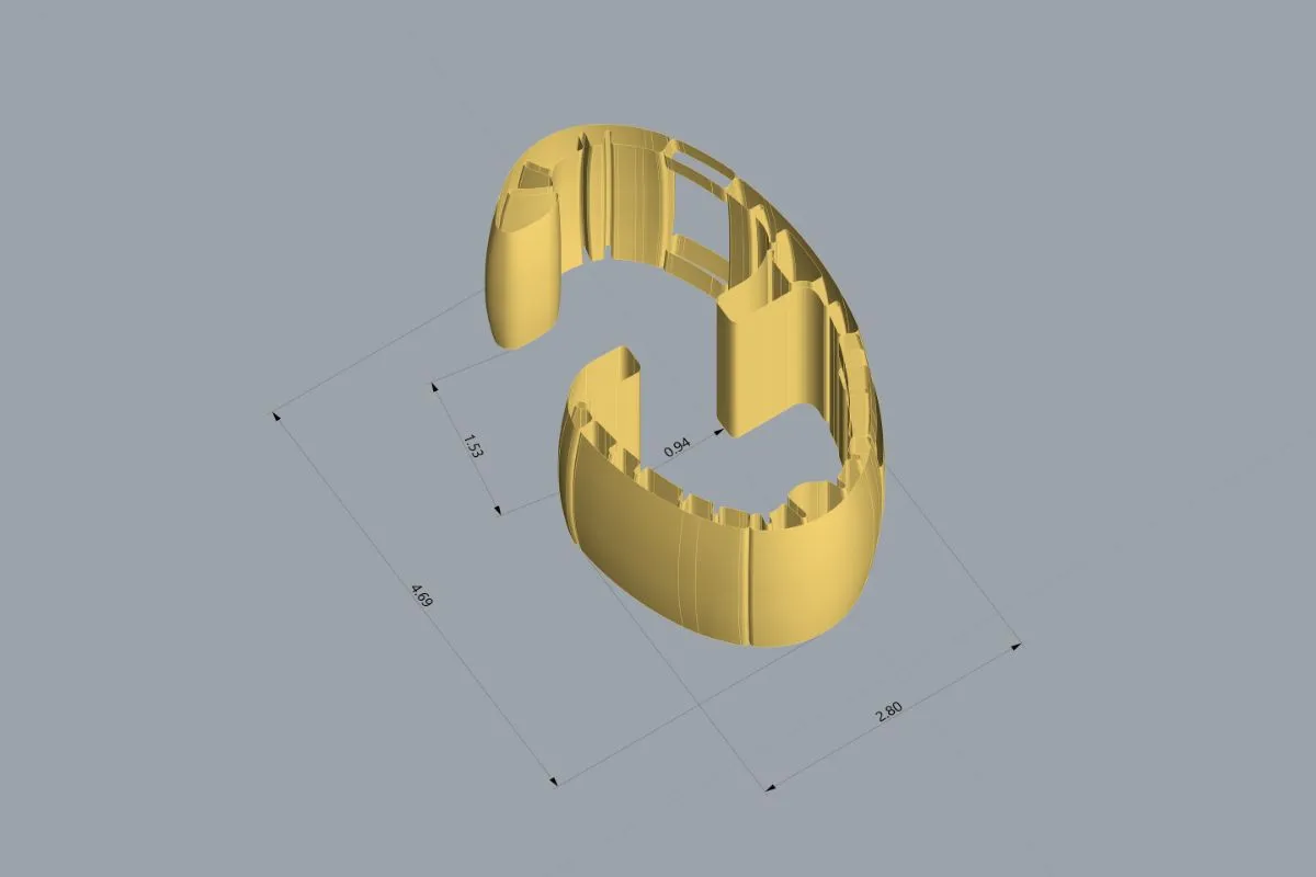 Bevor mit dem Druck des Minihauses begonnen werden konnte, wurde mithilfe einer Modellierungs-Software das Design entwickelt.