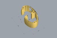 Bevor mit dem Druck des Minihauses begonnen werden konnte, wurde mithilfe einer Modellierungs-Software das Design entwickelt.