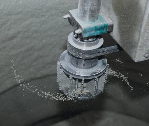 Maschine in Abwasser