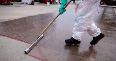 Fahrbahntafelabdichtung mit Reaktionsharz