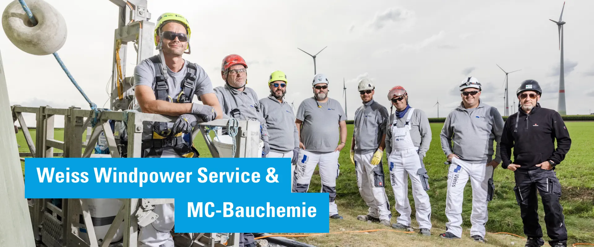 MC-Bauchemie und Weiss Windpower Service: Ein starkes Angebot für Ihre Windkraft