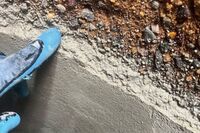 Nahaufnahme eines beschichteten Schachts