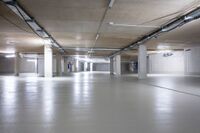 Blick in das Parkhaus