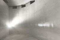 Fliesen waren gestern - die mineralisch beschichteten Boden-, Wand- und Deckenflächen nach der Instandsetzung im Trinkwasserbehälter Kapfenberg.