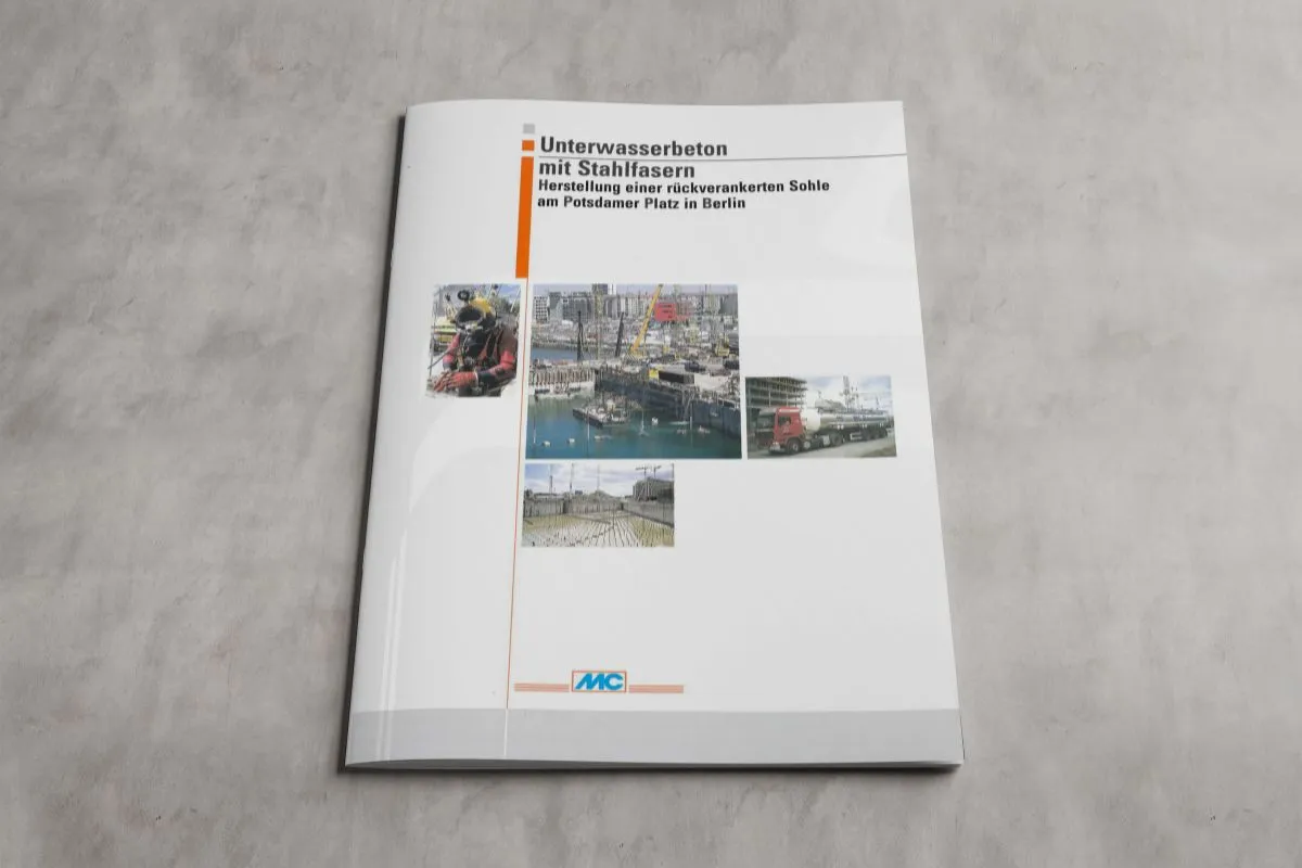 Sonderdruck aus den 1990er Jahren zum besonderen Projekt. 