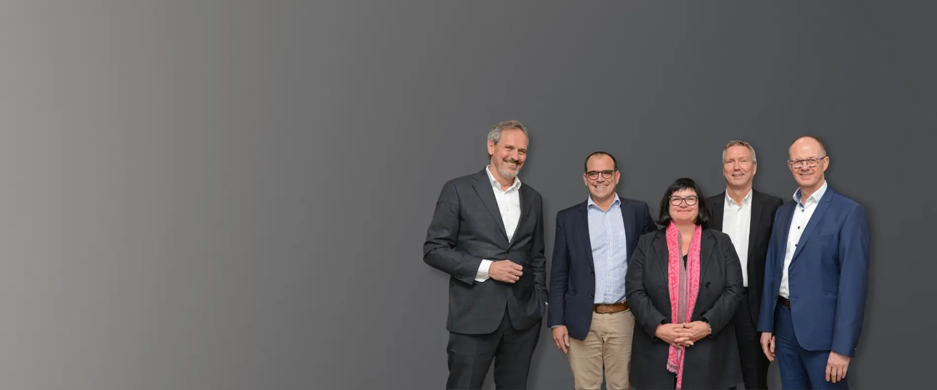 Die neue Geschäftsleitung der MC-Bauchemie Deutschland