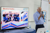 Carlos Safranez Senior hielt einen interessanten Vortrag über Isocron, deren Vorgeschichte sowie die Entwicklung von MC-Spanien bis heute.