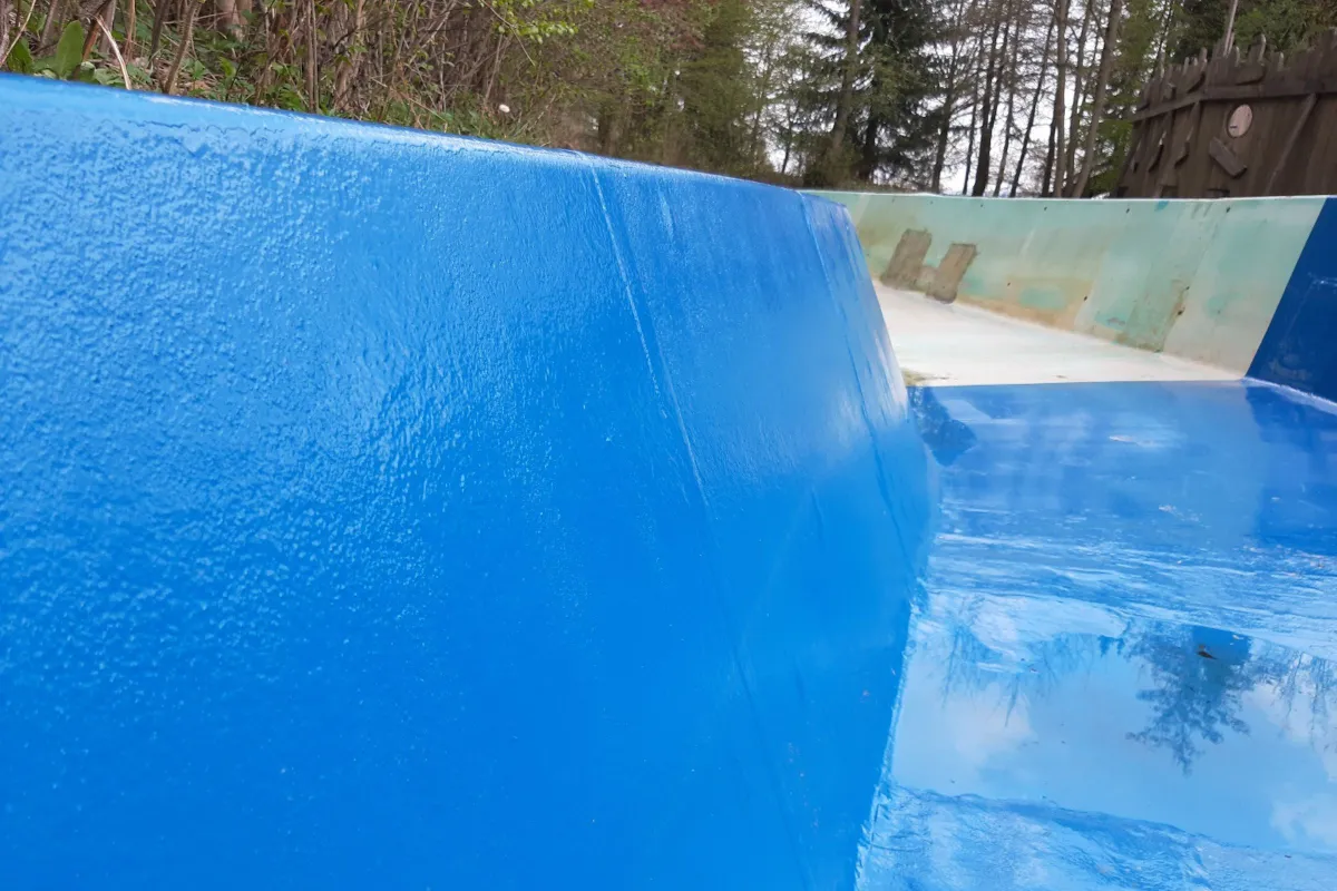 Sanierung der Wildwasserbahn