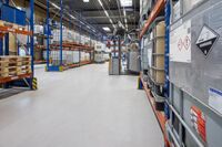 Blick in eine Lagerhalle