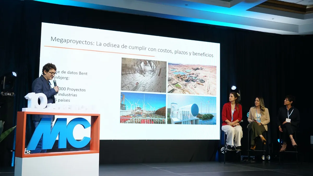 Ein zentraler Programmpunkt des MC-Fest 2025 waren Fachvorträge und Diskussionsrunden zu aktuellen Herausforderungen und Zukunftsaussichten der Bauwirtschaft.