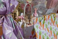 Bild von vielen eingepackten Geschenken