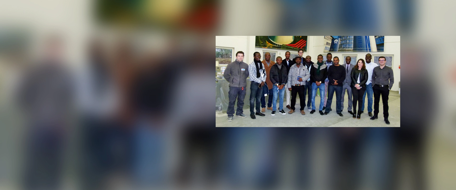 Afrikanische Woche bei der MC-Bauchemie in Bottrop.