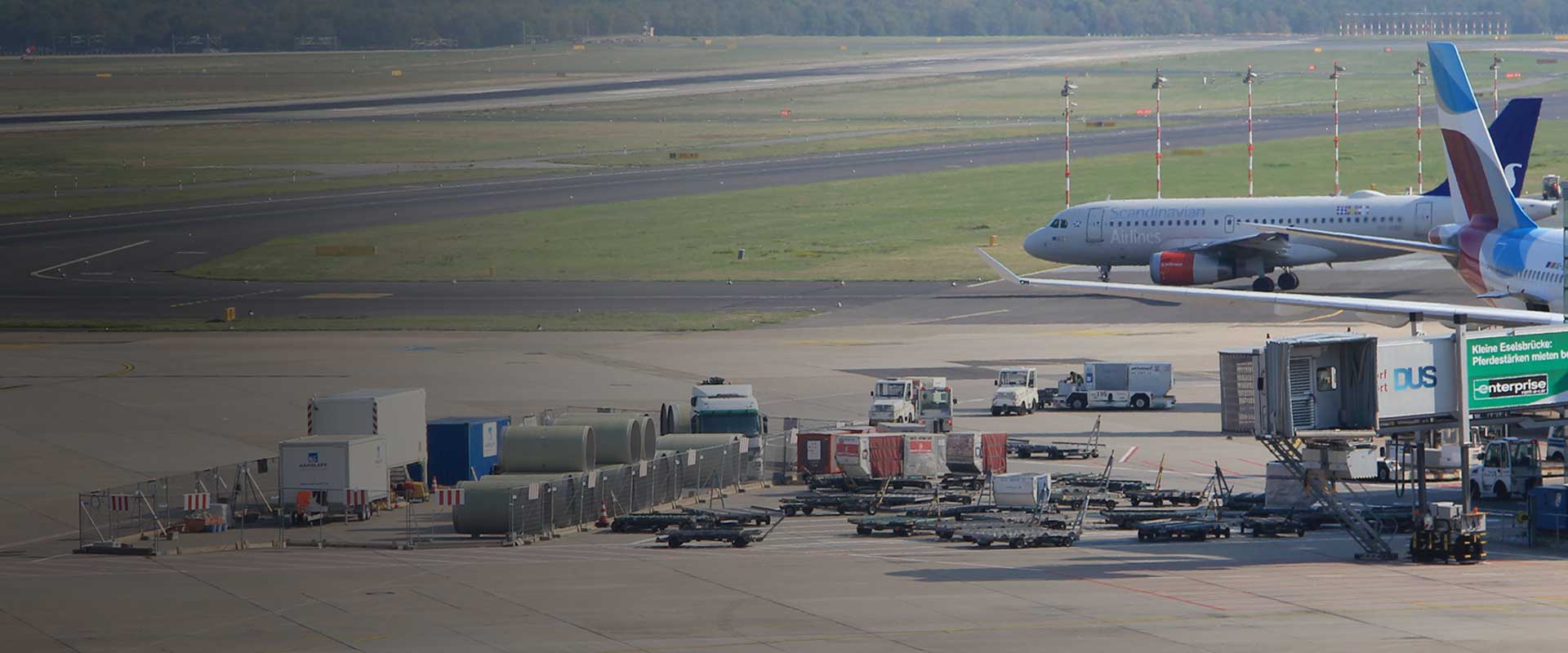 Sanierung eines Regenwassersammlers auf dem Flughafen Düsseldorf