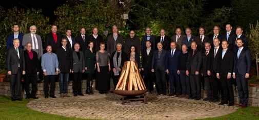 Gruppenbild der diesjährigen Jubilare der MC-Bauchemie.