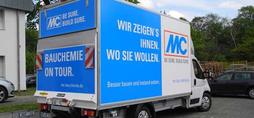 Kostenloser Besuch unseres MC-Showtrucks